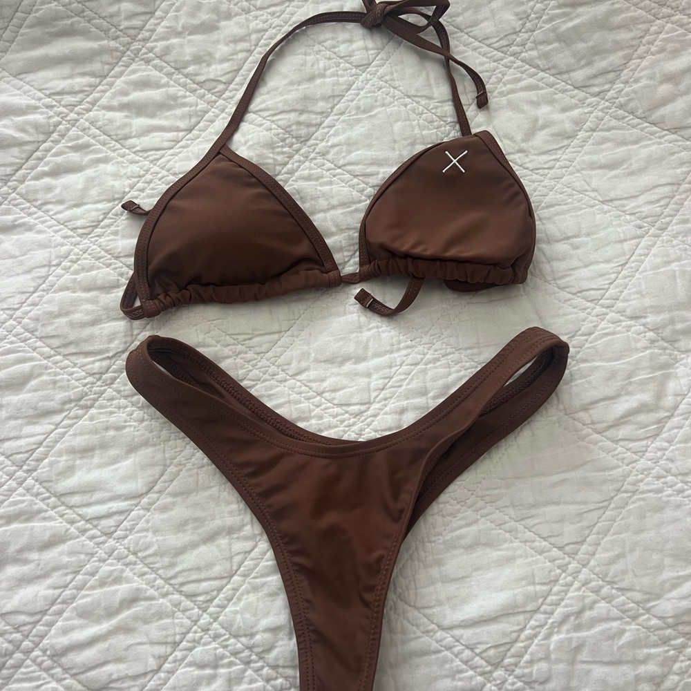 Boutine LA Brown Bikini Set